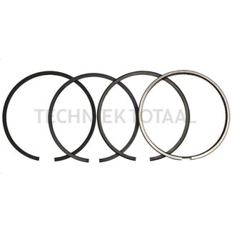 GRANIT Piston ring set (only for cast liners), 4 rings, Ø 98.48 mm, 2.4 mm / 2.4 mm / 2.4 mm / 6.35 mm