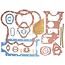GRANIT Gasket set lower Massey Ferguson, Eicher, Claas