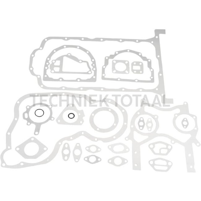 GRANIT Dichtsatz unten Motor A4.236, A4.248 Massey Ferguson, Eicher | 4224292Z91, 4224292M91, 3640719M91, 3638515M91, 747191M91, U5LB0016