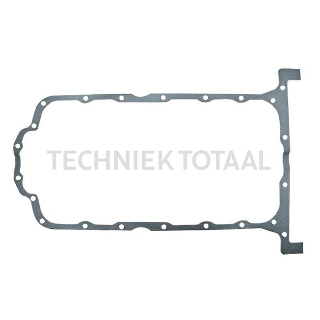 GRANIT Oil sump gasket - 38015369, 3641273M1, 36815721, 3681K003, 71-41463-00, 3118272R1, 291981A1 | Dimensions: 210 x 600 x 2 mm