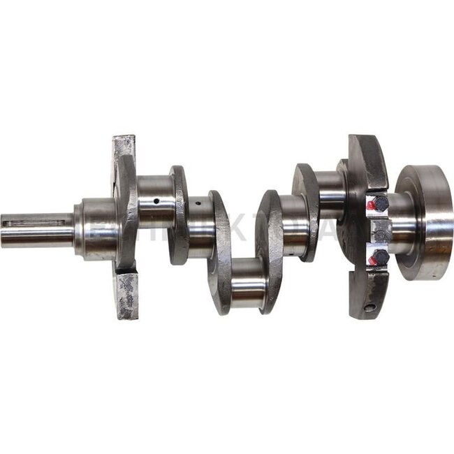 GRANIT Crankshaft 3-cylinder Standard, new version for shaft seal, Forged - 38015461, 3641858M91, 3637399M91, 94458, ZZ90078 | Notes: Please follow the instructions in the installation guide. Please complete the test instruction report contained therein, and ret