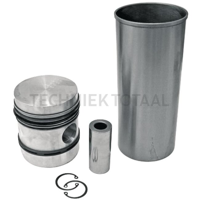 GRANIT Piston set complete 5 rings, Ø 88.95, gudgeon pin Ø 31.75 x 75.3 mm, dry liner - 38015495, 739845M91+0530002, 739845M91 + 0530002 | Dimensions: 5 rings, Ø 88.95, gudgeon pin Ø 31.75 x 75.3 mm, dry liner