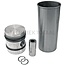 GRANIT Piston set complete 5 rings, Ø 88.95, gudgeon pin Ø 31.75 x 75.3 mm, dry liner - 38015495, 739845M91+0530002, 739845M91 + 0530002 | Dimensions: 5 rings, Ø 88.95, gudgeon pin Ø 31.75 x 75.3 mm, dry liner