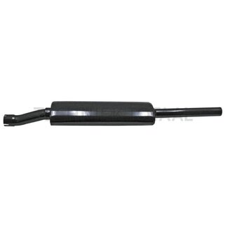 GRANIT Silencer - Version: Length = 1370 mm Inner Ø = 72 mm Exhaust Ø = 60 mm