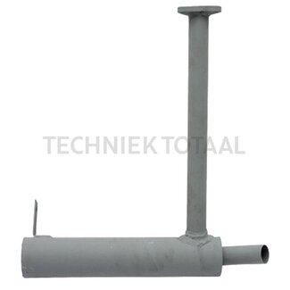 GRANIT Silencer hole spacing 67 mm Massey Ferguson 35X, 37, 42, 133-152