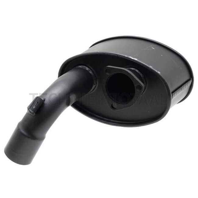 GRANIT Uitlaatdemper met uitlaat in de motorkap - 38015639, 3814606M2, 3814606M1