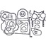 GRANIT Pakkingset onder Massey Ferguson 265S-6150, motor 1004.4, 4.40
