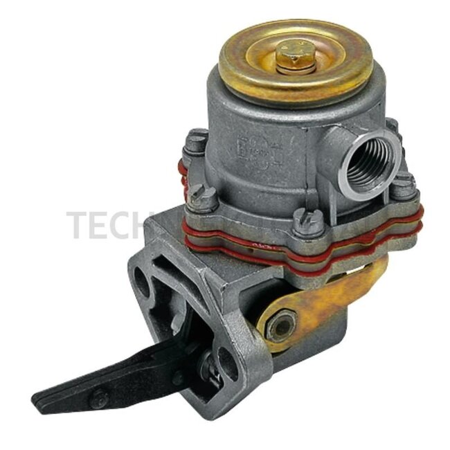 GRANIT Membran-Förderpumpe - 38016815, 2.4519.130.0 | Ausführung: 2 Bohrungen, Lochabstand waagerecht = 45 mm, Flansch bis Ende Hebel = 47 mm