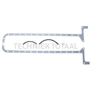 GRANIT Ölwannendichtsatz Fiat 110-90, F 100 - F 120, Motor 8065.05