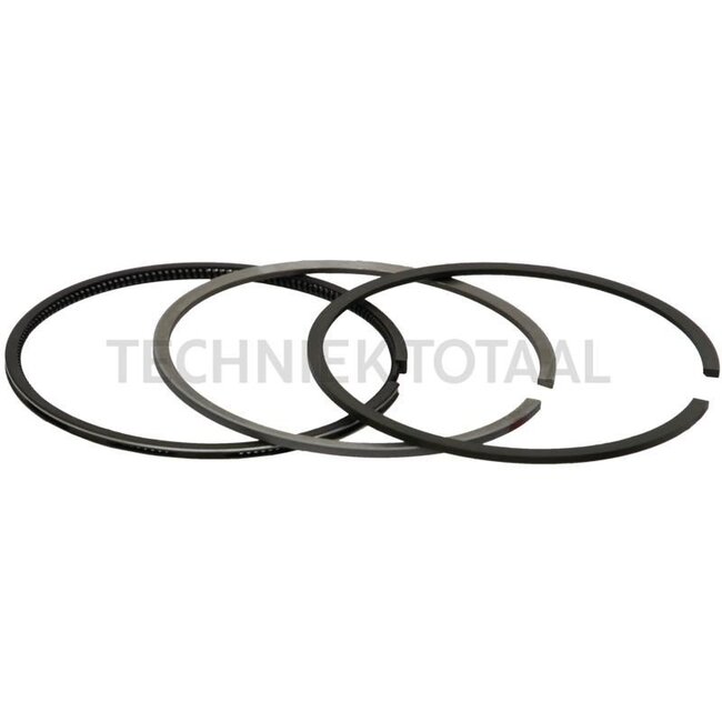 GRANIT Kolbenringsatz 3 Ringe, Ø 104 mm, 3 mm (Trapezring) / 2,5 mm / 4 mm - 38017167, 1930841, 1930850 | Abmessung: 3 Ringe, Ø 104 mm, 3 mm (Trapezring) / 2,5 mm / 4 mm