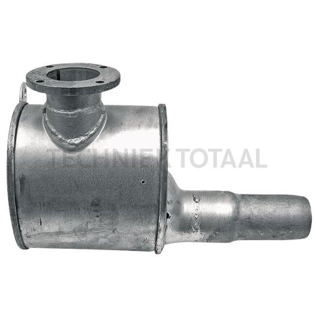 GRANIT Schalldämpfer Ohne Luftfilter-Absaugung - 38017696, 5169716, I5169716 | Ausführung: Innen-Ø seitlich = 57 mm, Außen-Ø oben = 60 mm