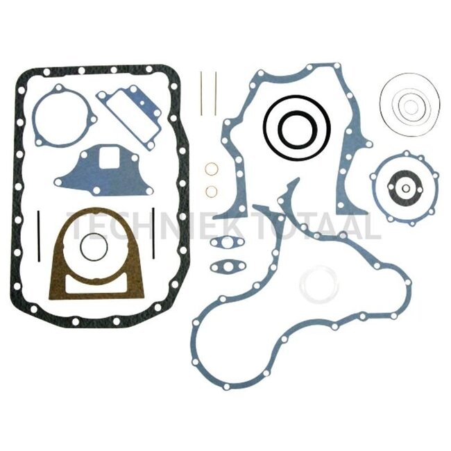 GRANIT Gasket set Bottom, Without crankshaft sealing rings - 38017714, 82845207