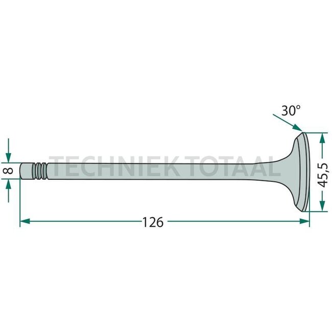 GRANIT Einlassventil Motor Iveco 8045 Fiat, New Holland | 4824417, 99432652, 4784888, 4803805, 4824416, 98473704