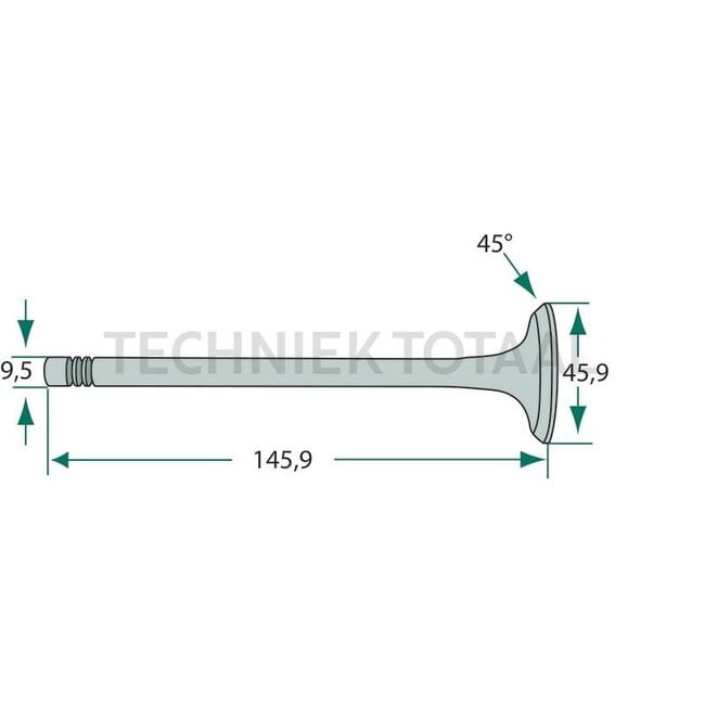 GRANIT Einlassventil Motor BSD 326-666 Ford | C5NN6507B, 81823823