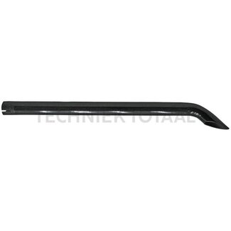 GRANIT Rohr Auspuff gebogen senkrecht emailliert 700 mm Fiat Serie 46 - 94