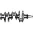 Krukas 3 cilinder gesmeed Fiat L 60, New Holland TN55-TN75