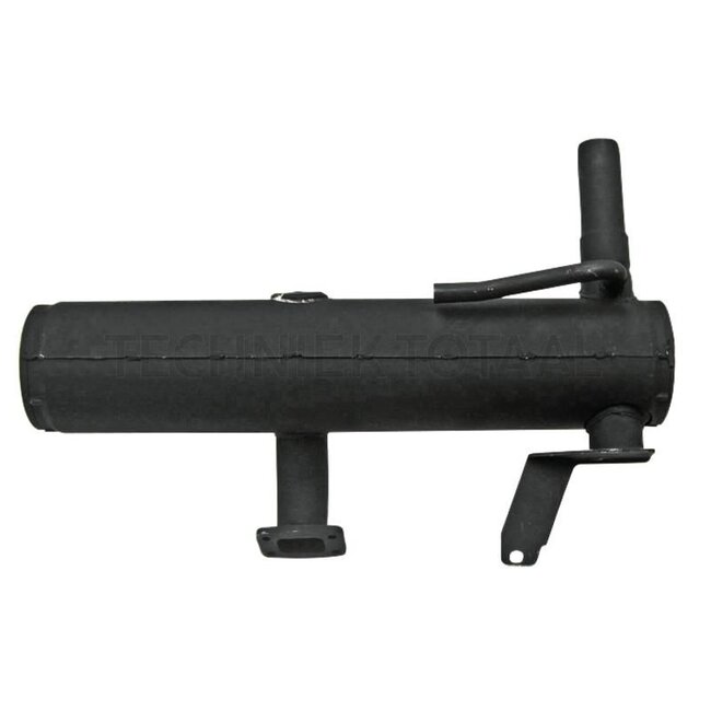 GRANIT Silencer horizontal outer-Ø upper 60 mm Ford 7840-8340 | 87704572, 82009294, 83990913, 81871354