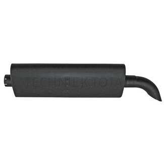 GRANIT Schalldämpfer 1210 mm, Innen-Ø 89 mm Ford 8730-8830, TW 25, TW 30