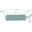 GRANIT Silencer 1210 mm, inner-Ø 89 mm Ford 8730-8830, TW 25, TW 30 | E4NN5230BA17M