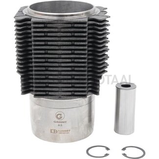 GRANIT Piston set complete 4 rings, Ø 100 mm, gudgeon pin 35 x 82 mm, combustion chamber Ø 56 mm, combustion chamber depth 19.1 mm