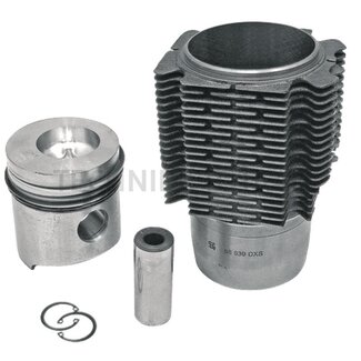 GRANIT Piston set complete 4 rings, Ø 100 mm, gudgeon pin 32 x 82 mm, combustion chamber Ø 56 mm, combustion chamber depth 17.5 mm