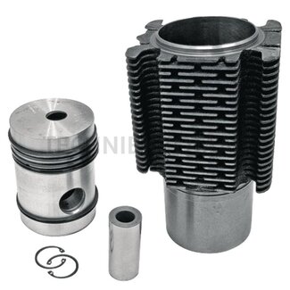 GRANIT Piston set complete 5 rings, Ø 98 mm, gudgeon pin Ø 35 x 80 mm, combustion chamber Ø 24 mm
