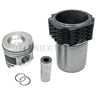 GRANIT Piston set complete 3 rings, Ø 105 mm, gudgeon pin Ø 35 x 86 mm, combustion chamber Ø 60 mm, combustion chamber depth 21 mm