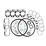 GRANIT Pakkingset compleet Steyr 8080-8095, motor WD 411.85-411.92