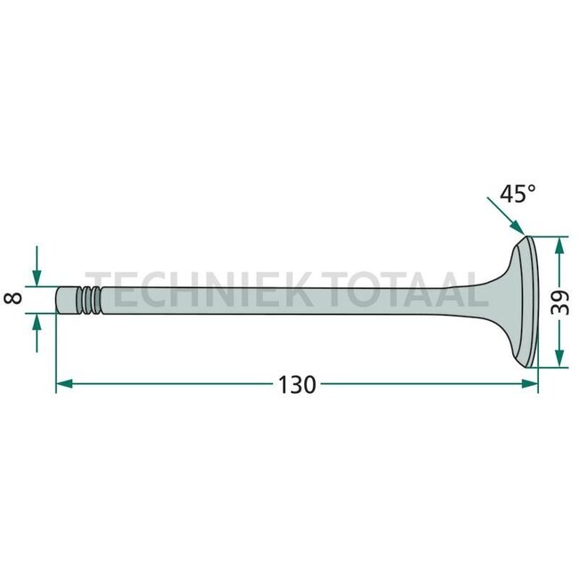 GRANIT Einlassventil Motor 2001-4001 Zetor | 950505
