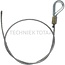 GRANIT Throttle cable hand throttle A 570 mm Zetor 2011-6945 | 953539