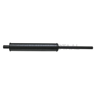GRANIT Silencer 1280 mm, inner-Ø lower 45,5 mm, exhaust-Ø 40 mm Zetor