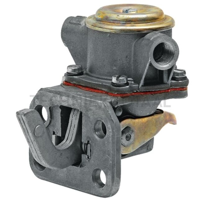 GRANIT Diaphragm feed pump - 38025226, ULPK0008 | Version: 4 holes, Vertical hole spacing = 25 mm, Horizontal hole spacing = 45 mm, Flange to lever end = 37 mm
