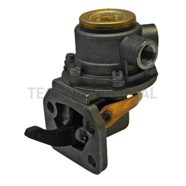 GRANIT Membran-Förderpumpe - 38050002, 4224451M91, 3641308M91, 4222106M91 | Ausführung: 4 Bohrungen, Lochabstand senkrecht = 25 mm, Lochabstand waagerecht = 45 mm, Flansch bis Ende Hebel = 35 mm