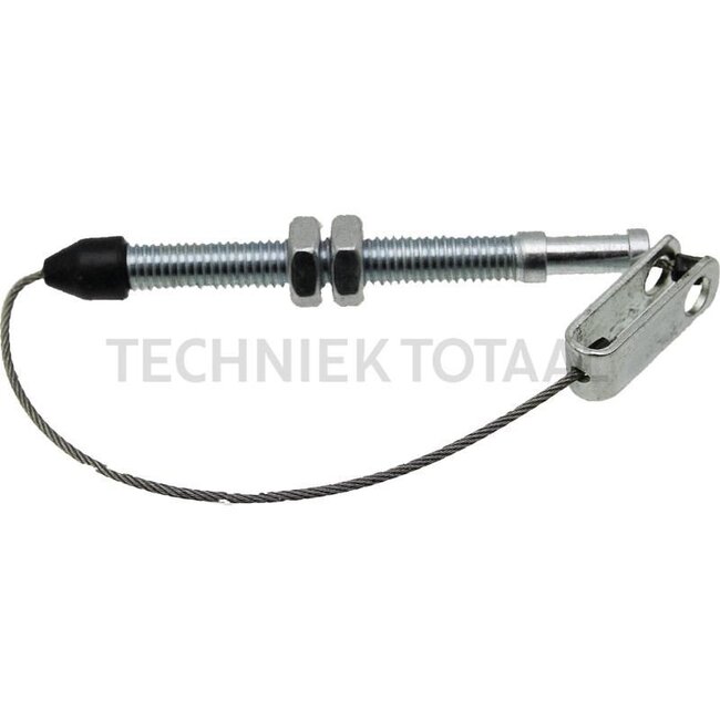 GRANIT Throttle cable foot and hand throttle - 38050060, 3761359M91 | A: 235 mm