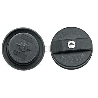 GRANIT Tankdop met ventilatie, afsluitbaar, draad Ø 60 / 64 mm, kraag Ø 65 mm