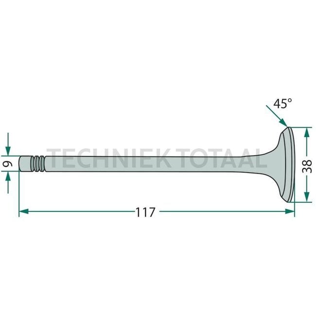 GRANIT Exhaust valve - 38060034, F183200210070