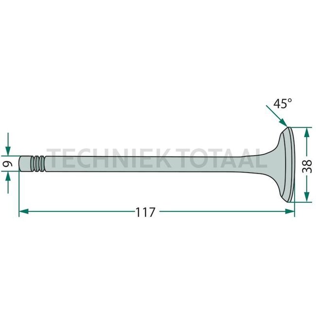GRANIT Uitlaatklep Fendt | F183200210070