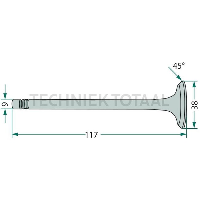 GRANIT Auslassventil Fendt Farmer 309LS-310LSA, Favorit 612-615 | F285200210200