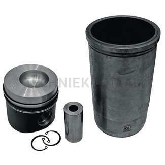 GRANIT Piston set complete 3 rings, Ø 105 mm, gudgeon pin Ø 35 x 82 mm, combustion chamber Ø 57.5 mm, combustion chamber depth 20.8 mm, combustion ring 1 mm