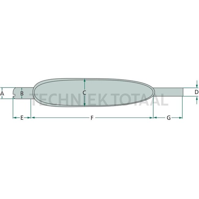 GRANIT Silencer vertical 1130 mm, inner-Ø 54 mm, Massey Ferguson | 898228M94, 898228M93, 898228M92