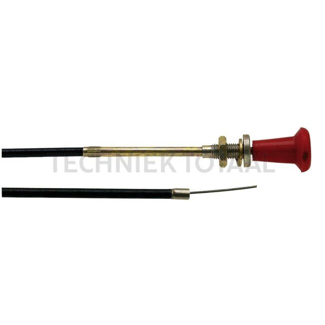 GRANIT Stop cable With lock, Wire thickness: 1.4 mm, Sleeve outer Ø: 6 mm - 38099454 | A: 2200 mm | B: 2020 mm