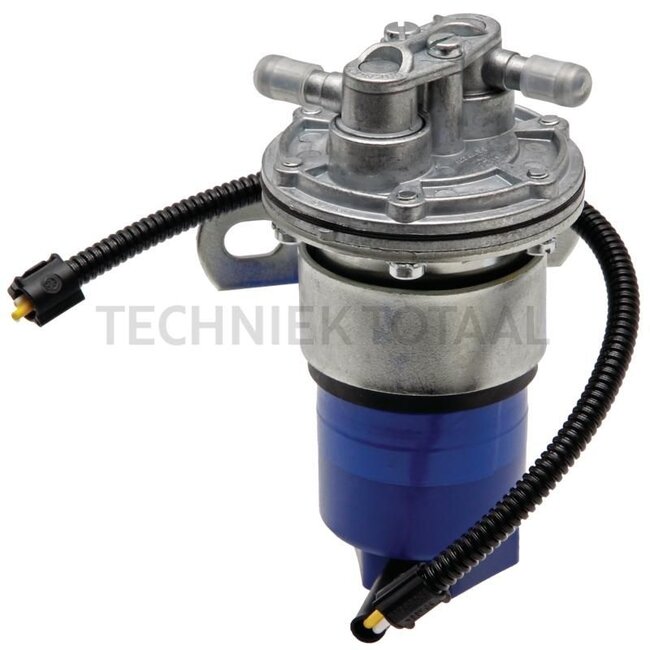 GRANIT Elektrische Kraftstoffförderpumpe ab 100 PS - 38099624, 18824V | Ausführung: Spritzwassergeschützt, 24 V, Förderleistung 100-130 l/h, ab 100 PS | Druck: 0,28 - 0,35 bar | Beschreibung: schwenkbare Anschlüsse 8 mm