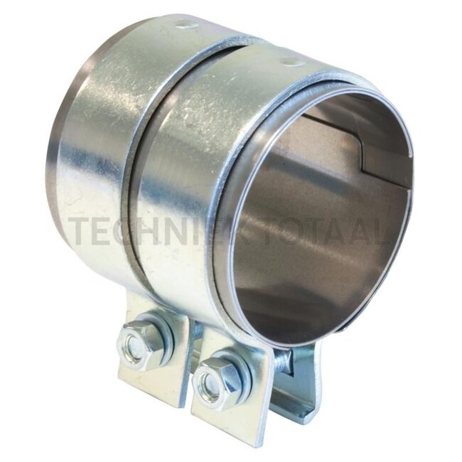 GRANIT Verbindstuk met klemmen uitlaatsysteem - 38099712 | Binnen-Ø: 58 mm | Lengte: 90 mm