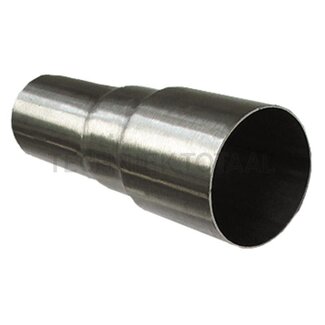 GRANIT Uitlaat verloop verbinder Ø 48 / 50 / 52 mm, binnen-Ø 55 mm, 170 mm