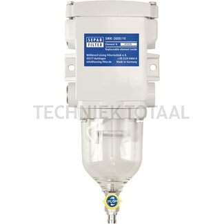 Wasserabscheider SWK-2000/10, 10 l/min, Wasseraufnahme 125 ml