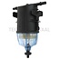 Replacement filter - 56799204 | Version: Racor SNAPP replacement filter, black body snaps into existing bracket, with self-venting drain, intake tube, filter fineness of 30 microns | Technical data: • Fluid type: petrol/diesel, • Mounting type: uses exist