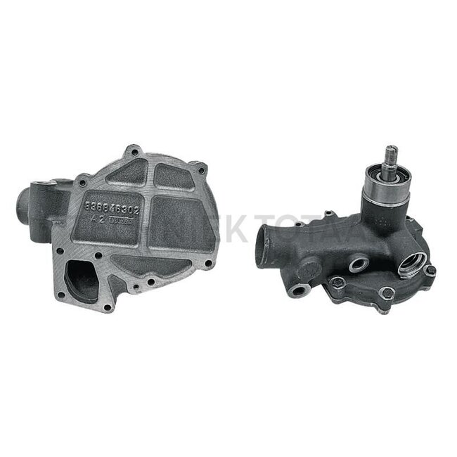 GRANIT Wasserpumpe mit 5 Befestigungsschrauben und Dichtung - 74702012, 162084060704