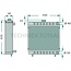 GRANIT Radiator Case IH Serie C, 955 XL, 956, 956 XL, 1055, 1055 XL, 1056, 1056 XL - 74702100, 3399812R2, 3399812R1