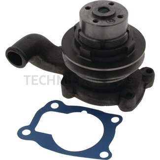 Water pump With pulley and gasket, With bypass connection