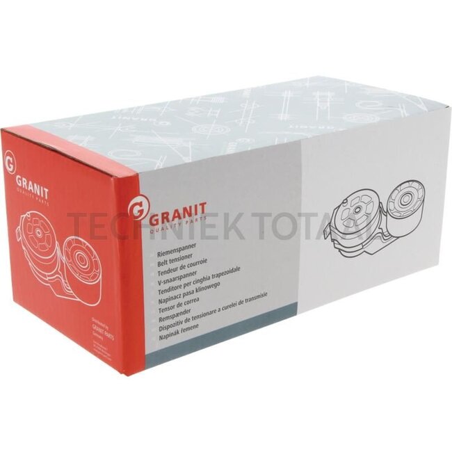 GRANIT Riemenspanner - 74702193, 2855622, 2852161, 87803067, APV2641 | Außen-Ø: 74 mm | Breite: 34 mm